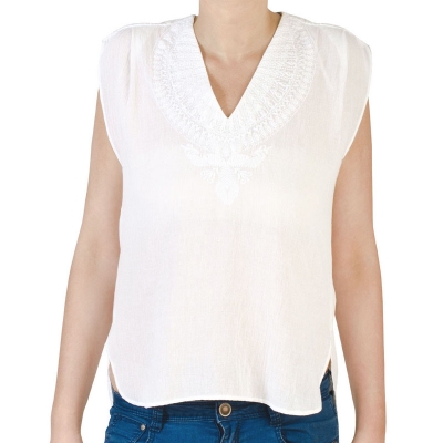 Sophie Emb Top -