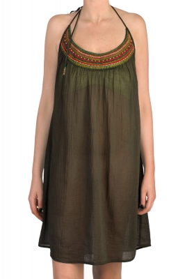 Zoe Emb Sundress -