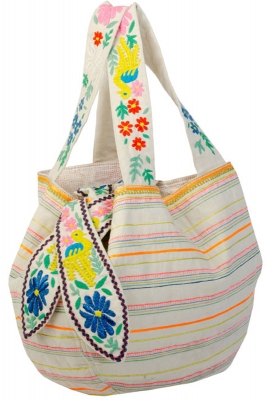 Flora Emb Bag -