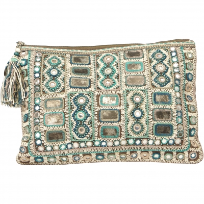 Sari Emb Clutch -