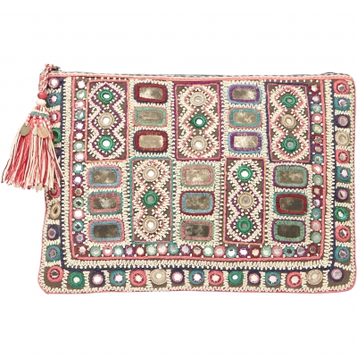 Sari Emb Clutch -