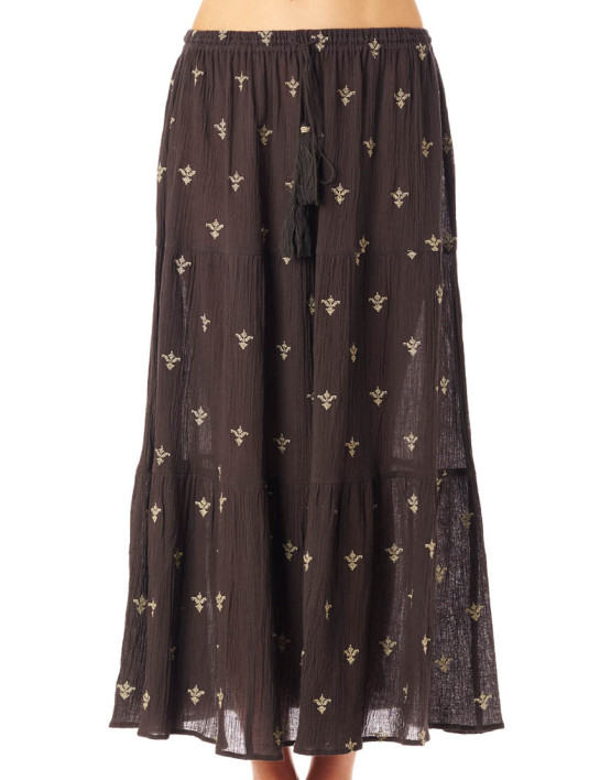 juni maxi skirt char juni maxi skirt char