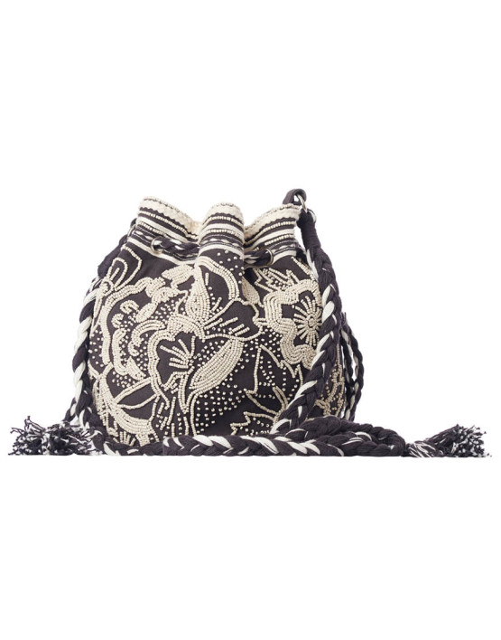 loral pouch faded blk loral pouch faded blk