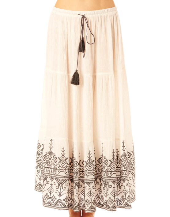 lucia maxi skirt char lucia maxi skirt char