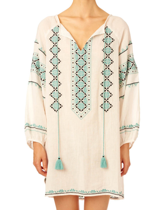 mayra tunic ecru jade mayra tunic ecru jade