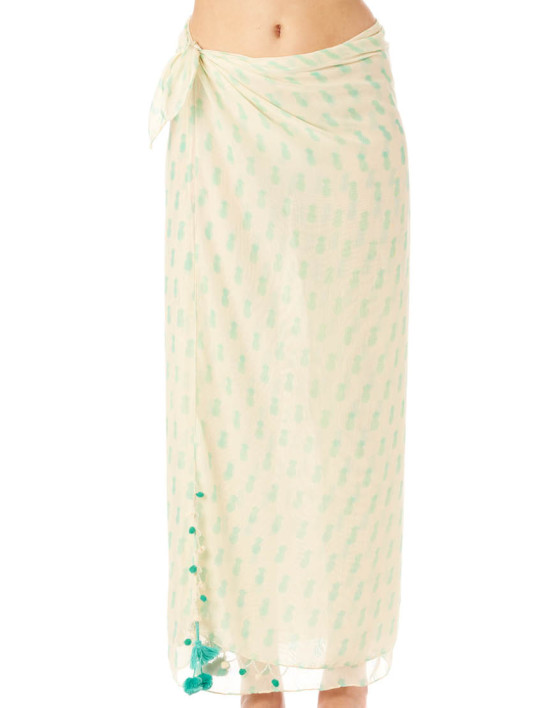 pineapple sarong mint pineapple sarong mint