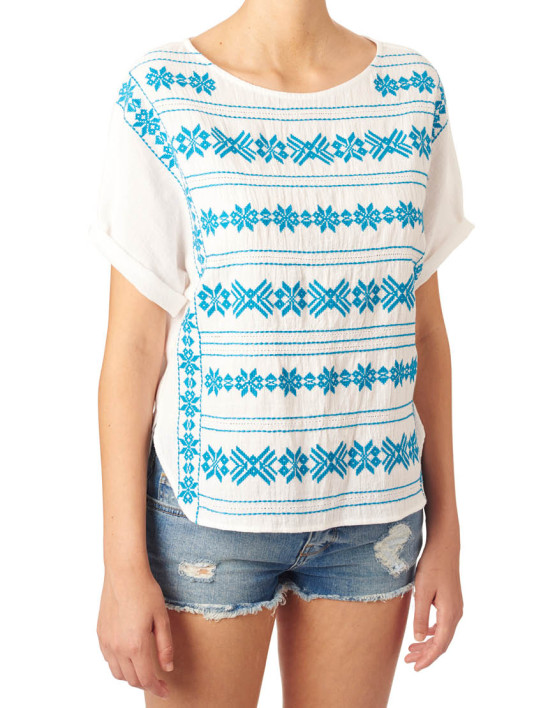 ria top white turq ria top white turq