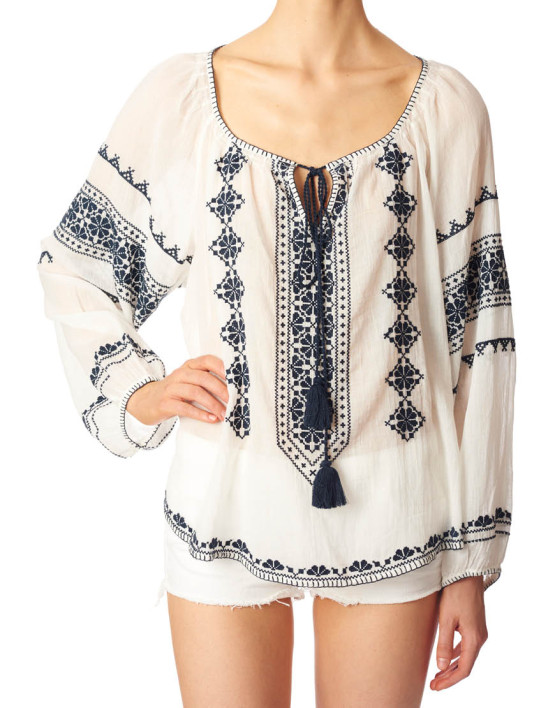 lana ecru navy lana ecru navy